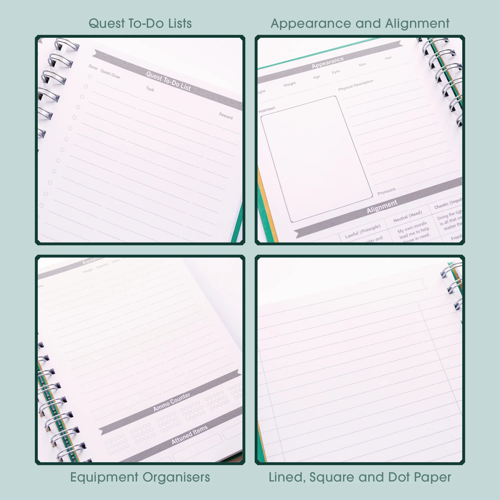 DnD Character Quest Notebook - Image 4