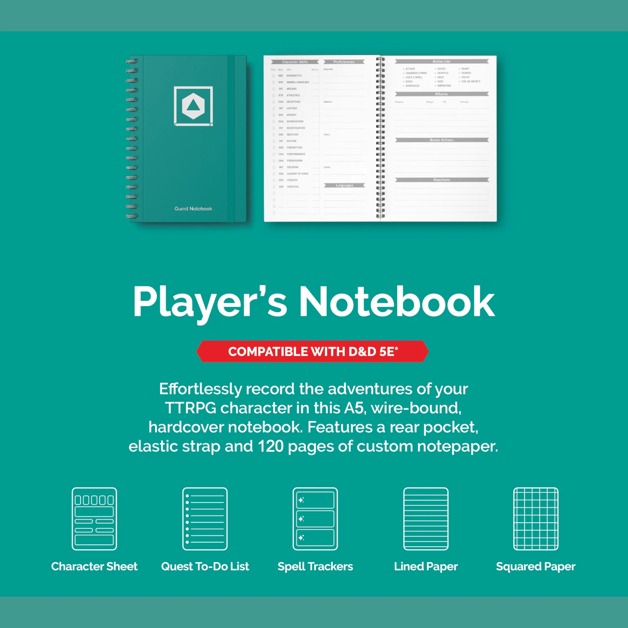 DnD Character Quest Notebook - Image 7